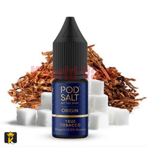سالت تنباکو واقعی پاد سالت <br><span>Pod Salt Origin true Tobacco 30ml</span>